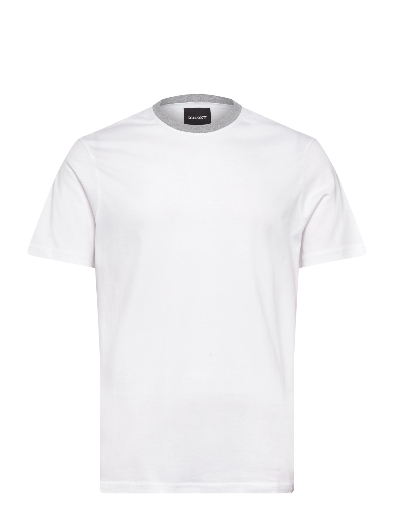 LYLE & SCOTT Half Raglan T-Shirt Weiß - XL - Herren