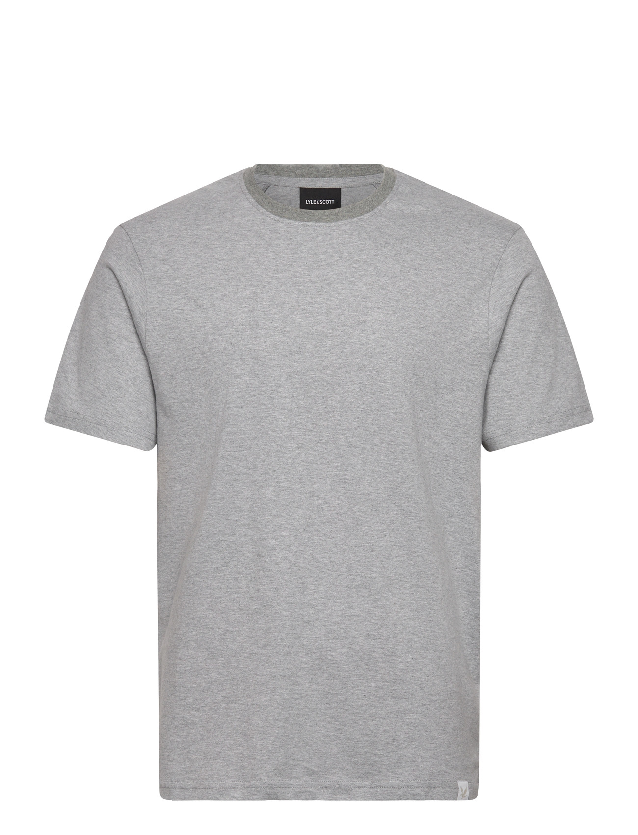 LYLE & SCOTT Half Raglan T-Shirt Grau - L - Herren