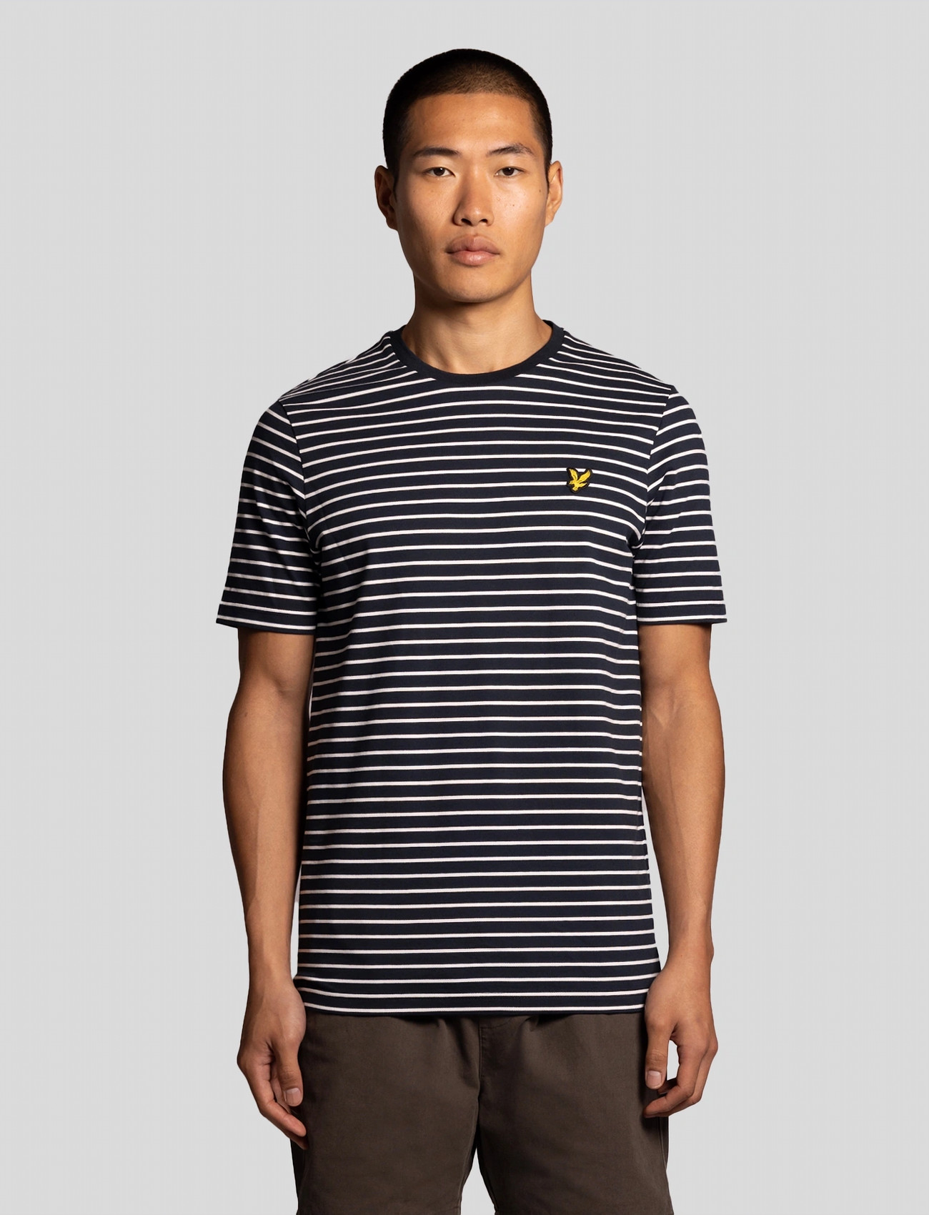 Lyle & Scott Breton T-Shirt, L, Navy, T-Shirts > Kortærmede, Herre