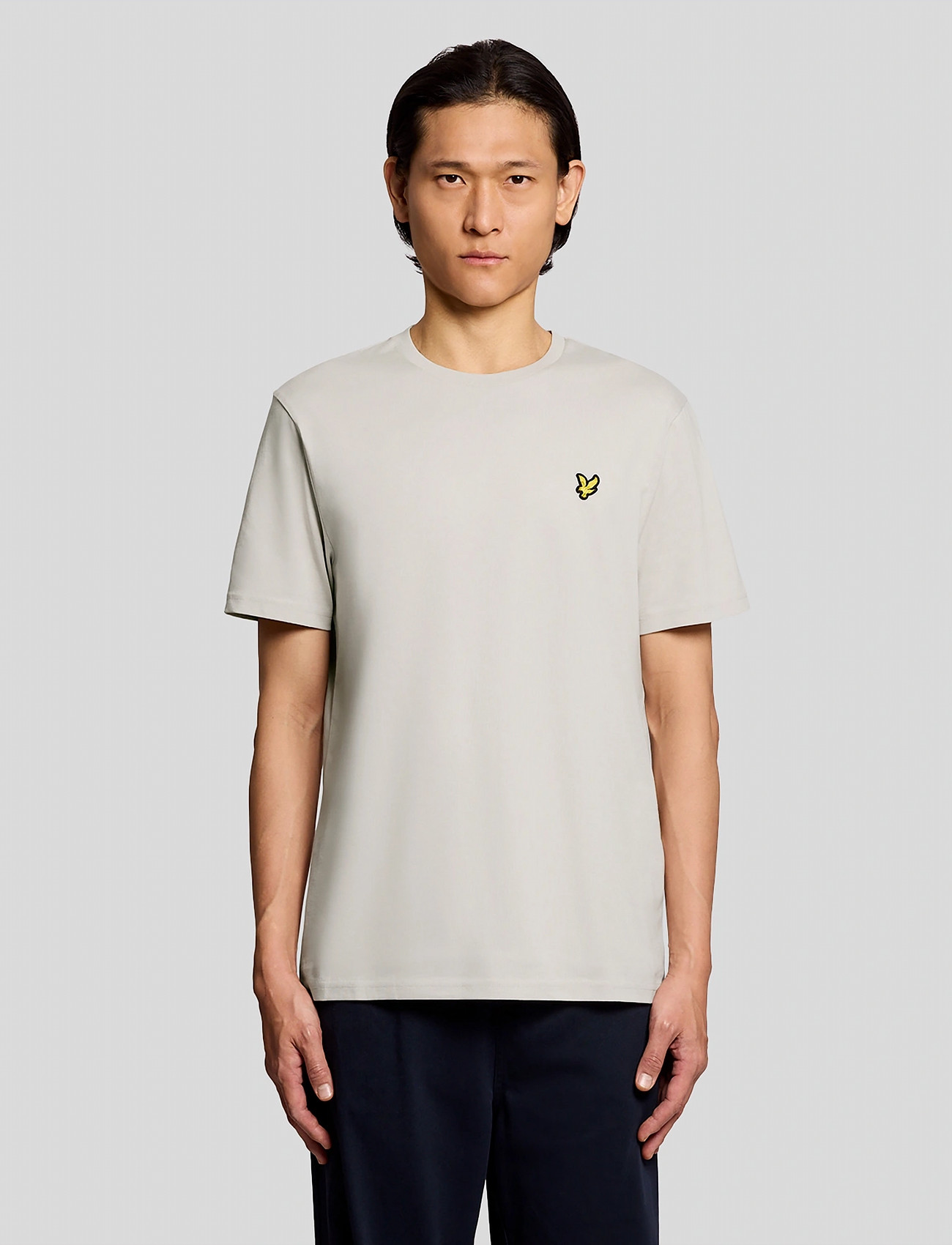 Lyle & Scott Plain T-Shirt, S, Beige, T-Shirts > Kortærmede, Herre