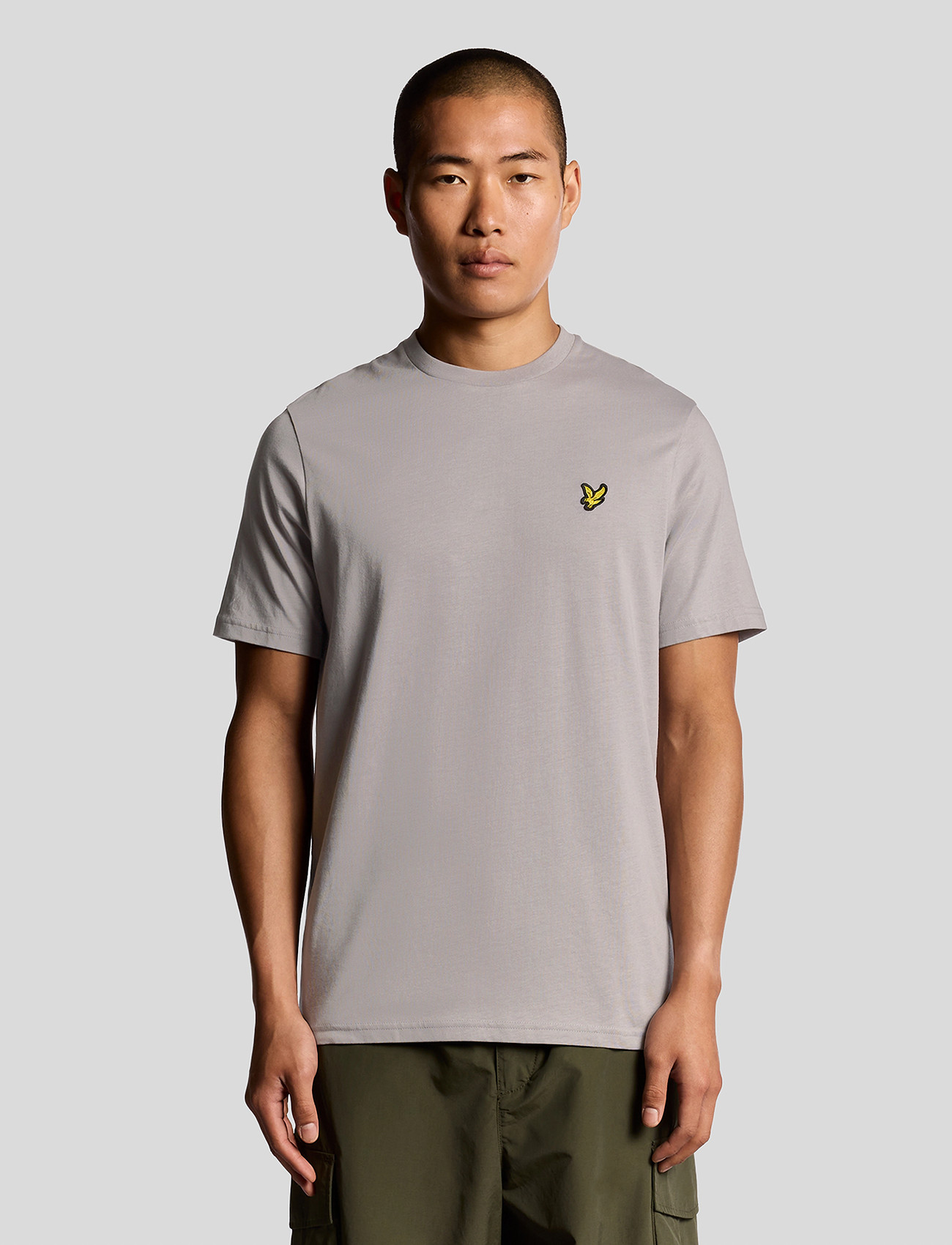 Lyle & Scott Plain T-Shirt, XS, Beige, T-Shirts > Kortærmede, Herre