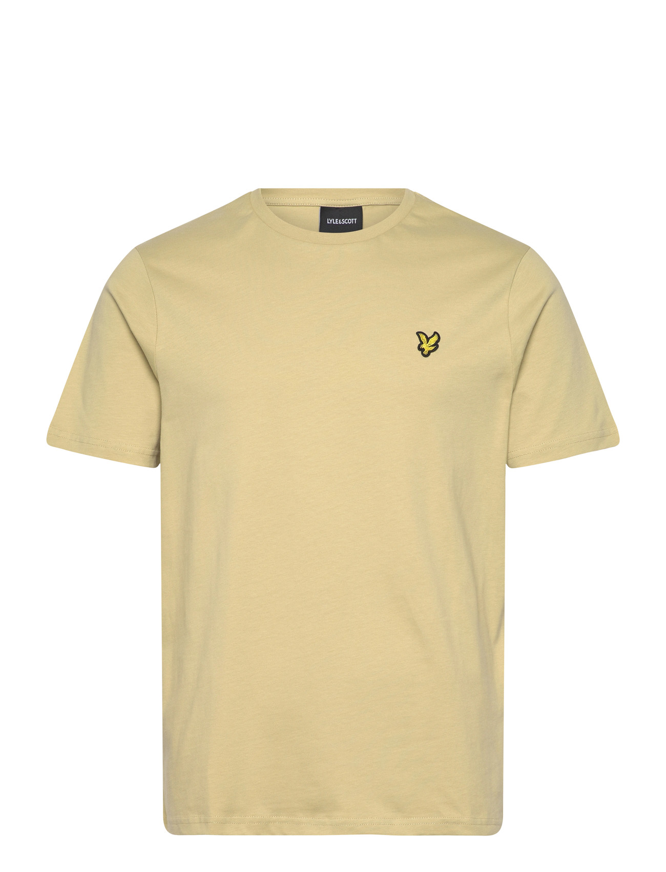 Lyle & Scott Plain T-Shirt, L, Yellow, T-Shirts > Kortærmede, Herre