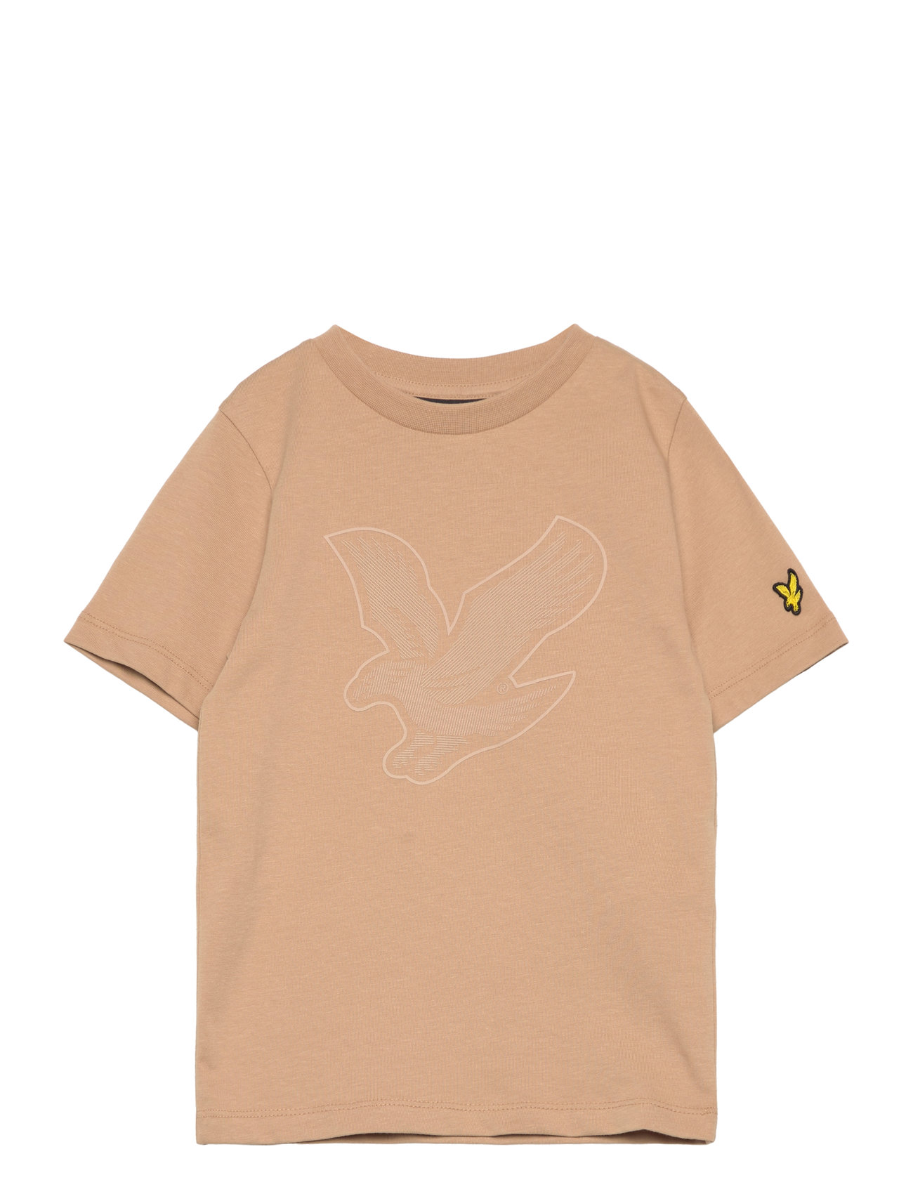 Lyle & Scott Graphic Eagle T-Shirt Beige