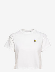 Cropped T-shirt - WHITE
