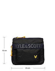 Lyle & Scott - Recycled Ripstop Cross Body - true black - 5