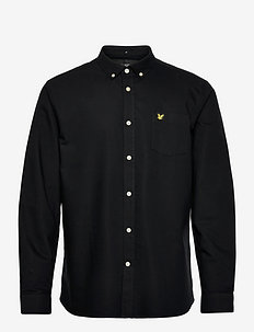 Regular Fit Light Weight Oxford Shirt - oxford-skjorter - jet black