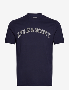 Collegiate T-Shirt - korte mouwen - navy