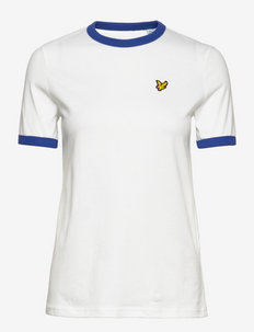 Ringer T-shirt - t-krekli - white/electric cobalt