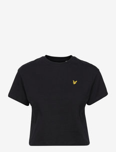 Cropped T-shirt - Īsi topi - jet black