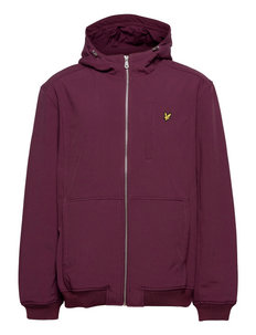 lyle and scott jacket purple