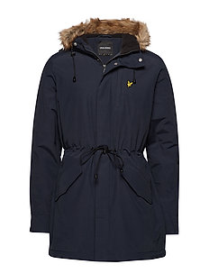 lyle and scott microfleece lined parka