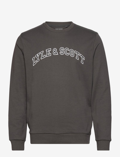 Collegiate Crew Neck Sweatshirt - sweatshirts - granite