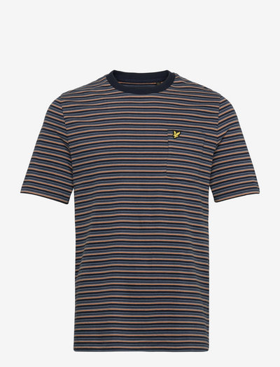 lyle and scott stripe t shirt