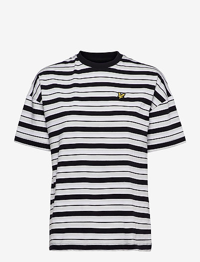 lyle and scott stripe t shirt