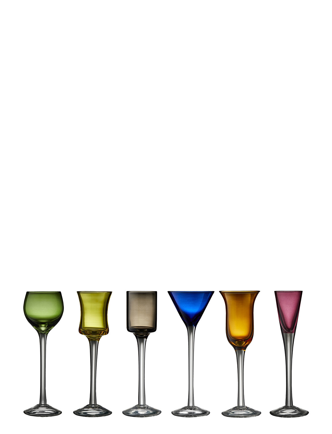 Lot De 6 Verres à Shot Lyngby Glas - Schnapps - Design épuré