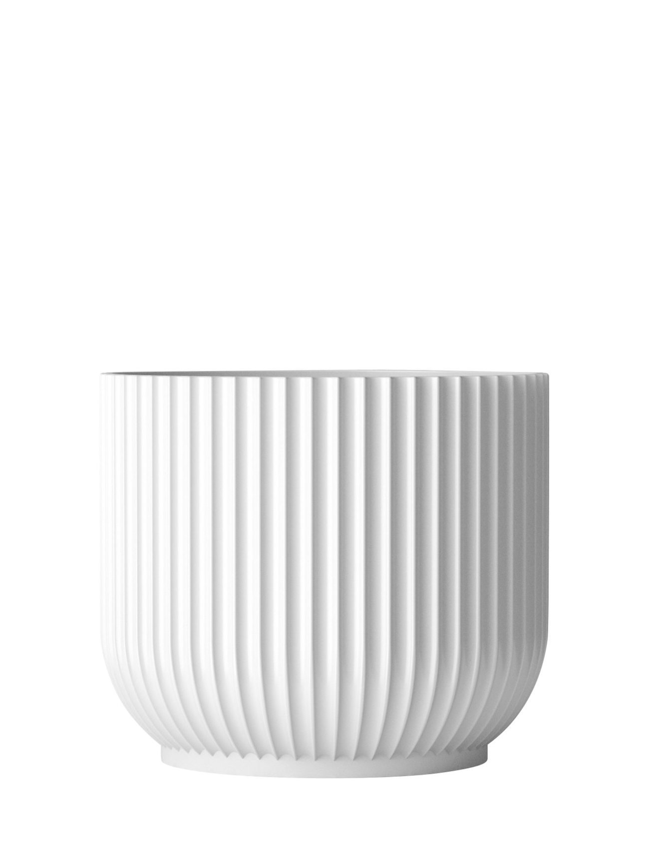 Lyngby Urtepotteskjuler Home Decoration Vases Big Vases White Lyngby Porcelæn