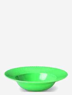 Rhombe Color Djuptallrik - pastatallrikar - green