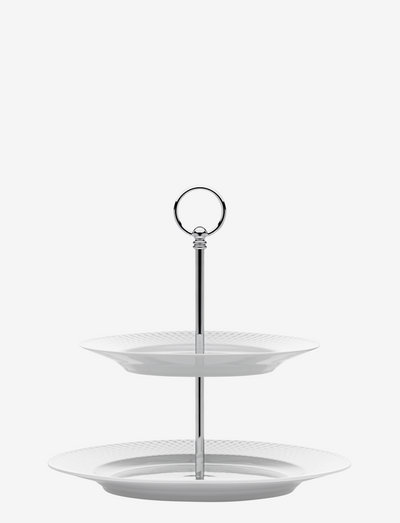 Rhombe Etagere Ø27 cm white