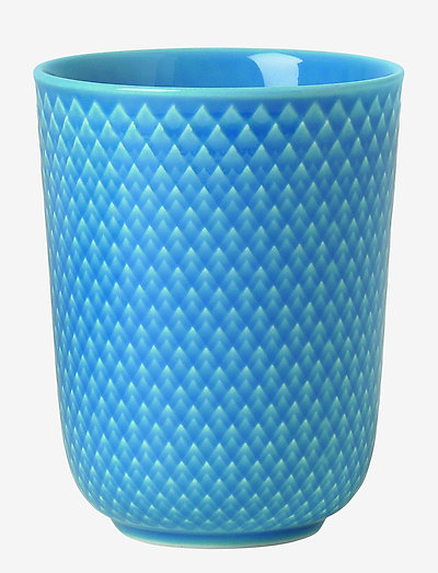 Rhombe Color Mug 33 cl - kaffetassen - blue