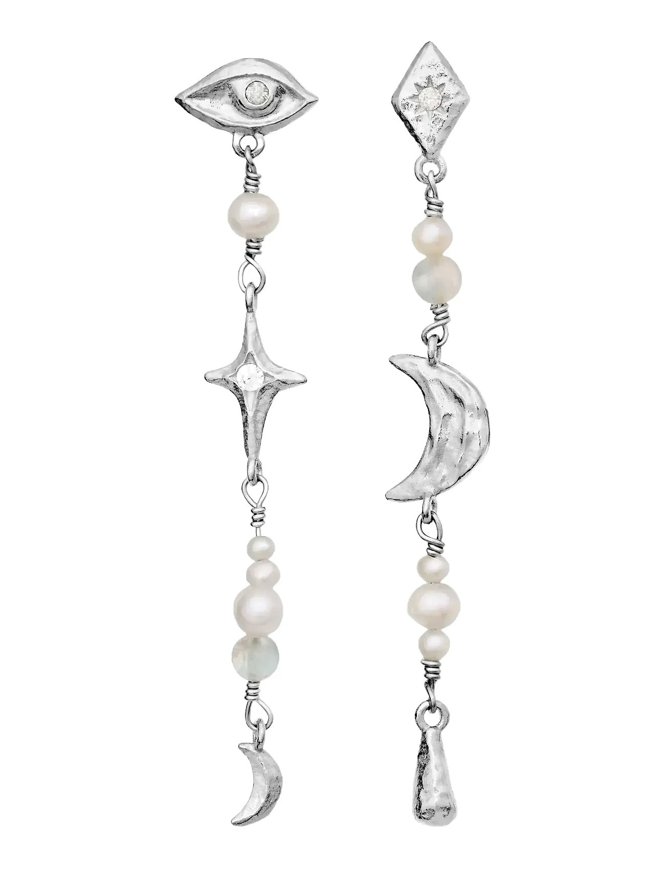 MAANESTEN Sissone Ohrringe Silber - One Size - Damen