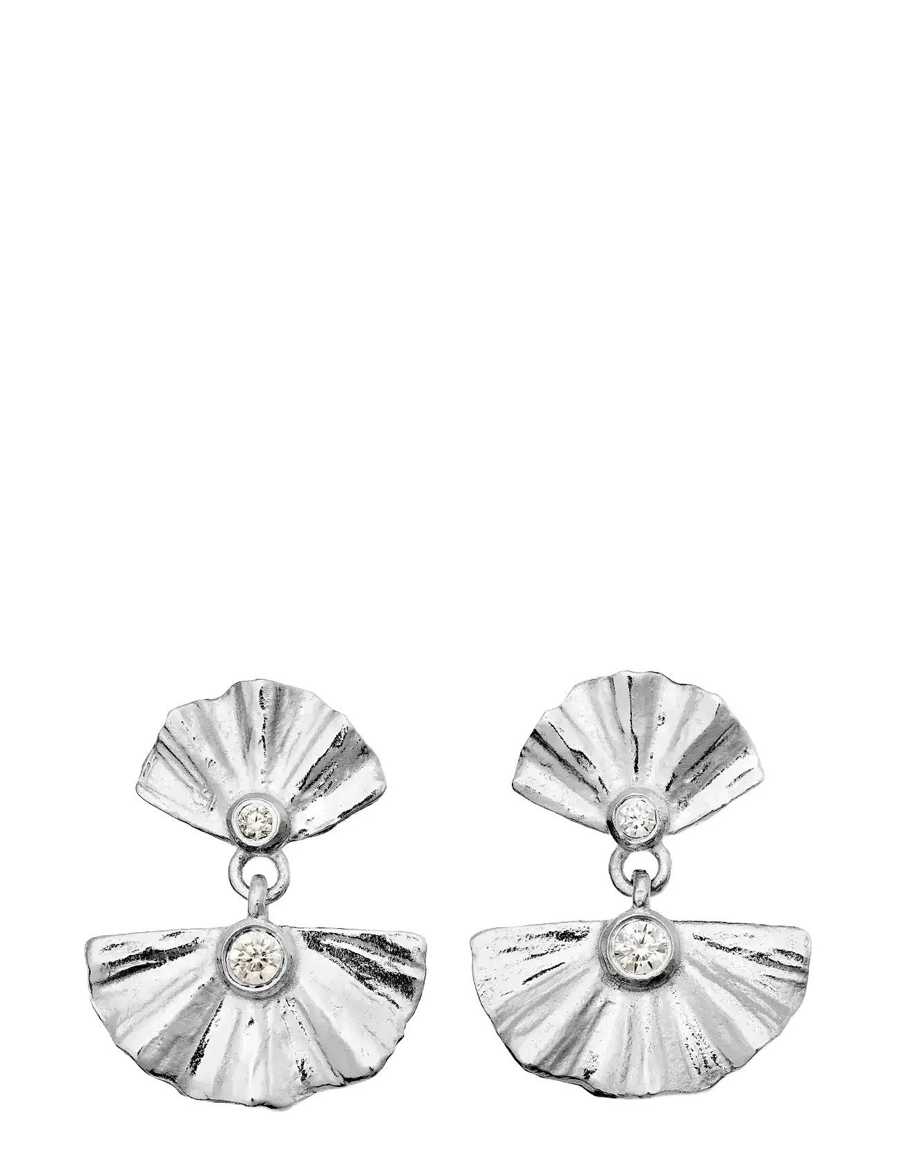 MAANESTEN Odile Ohrringe Silber - One Size - Damen