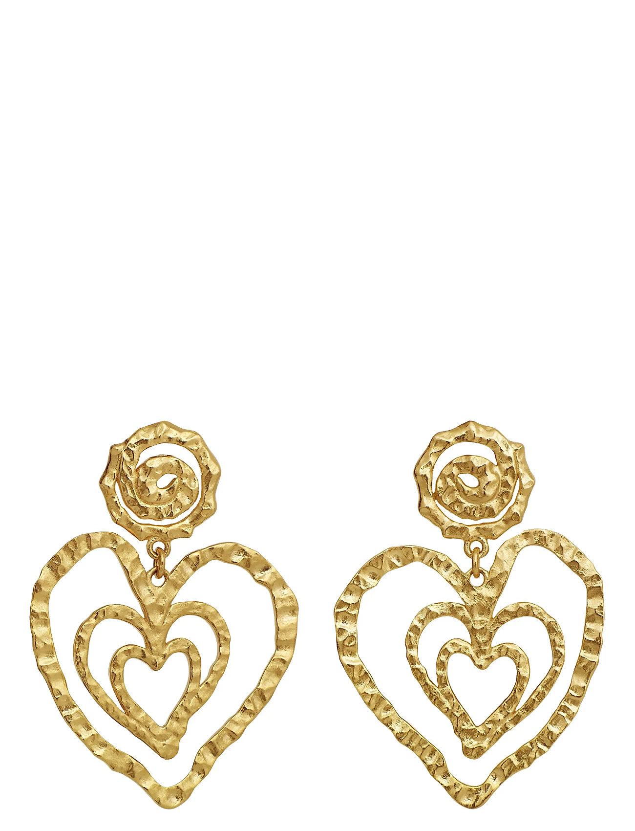Maanesten Beate Earrings, One Size 3, Gold, Earrings > Statement Earrings, Dame
