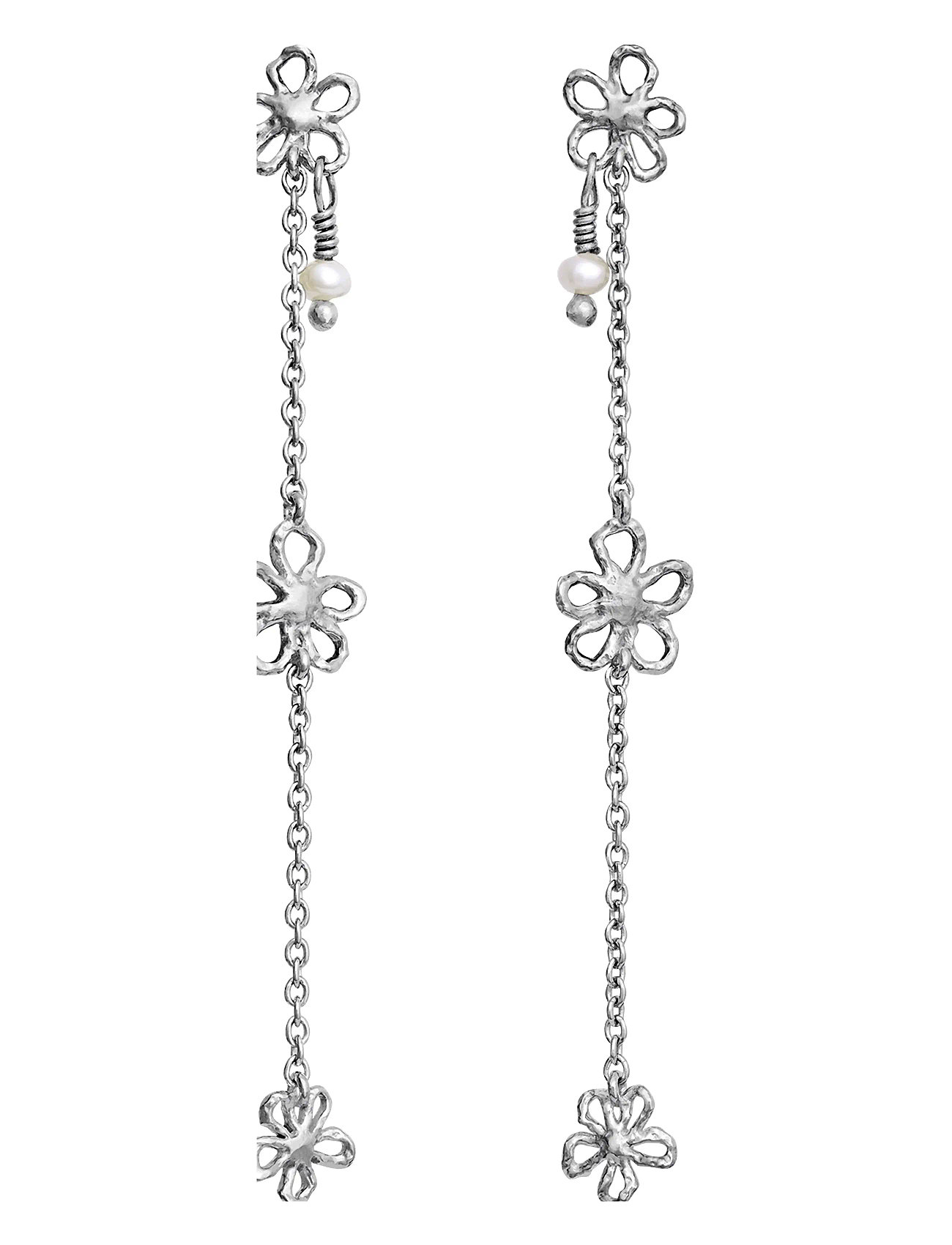 Maanesten Felixa Earrings, One Size 5, Silver, Øreringe > Øreringe Med Vedhæng, Dame