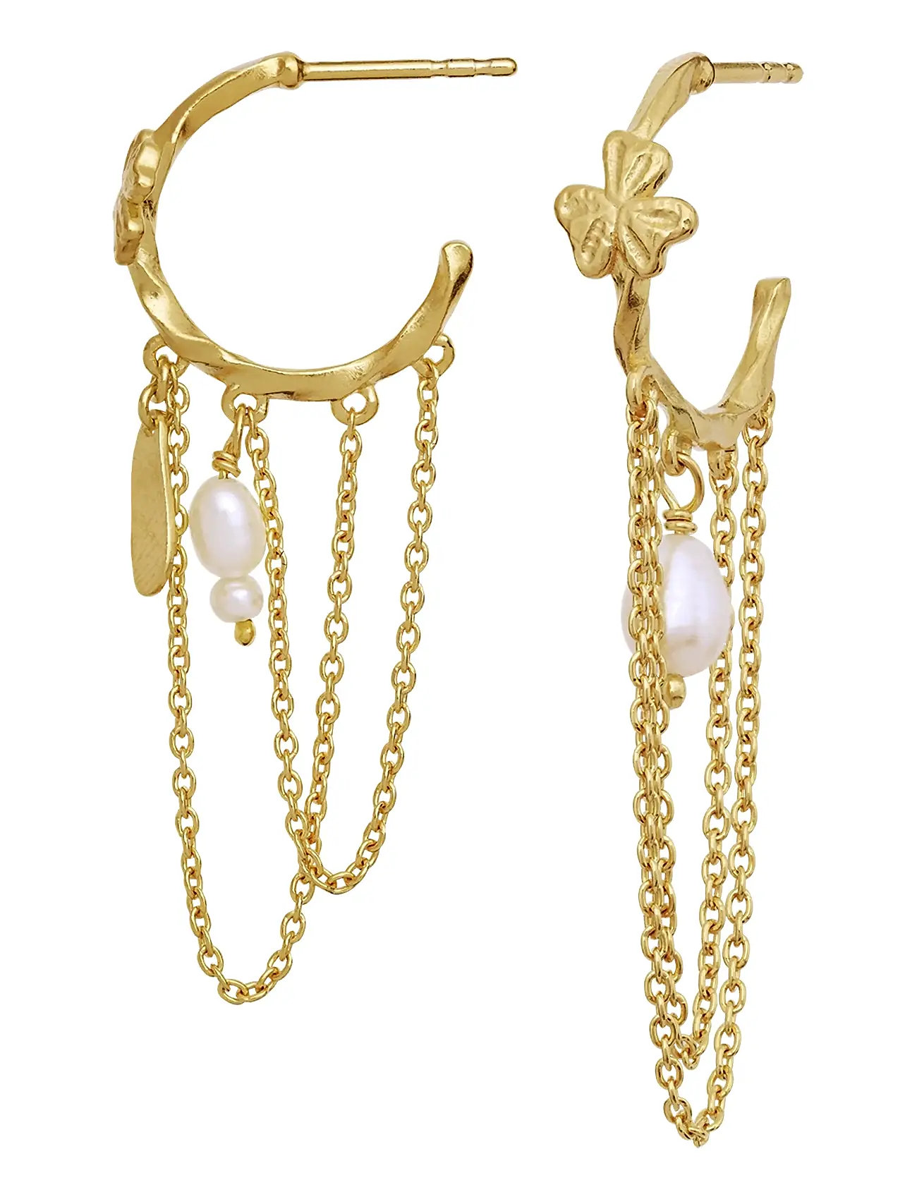 Maanesten Inara Earrings, One Size 3, Gold, Earrings > Statement Earrings, Dame