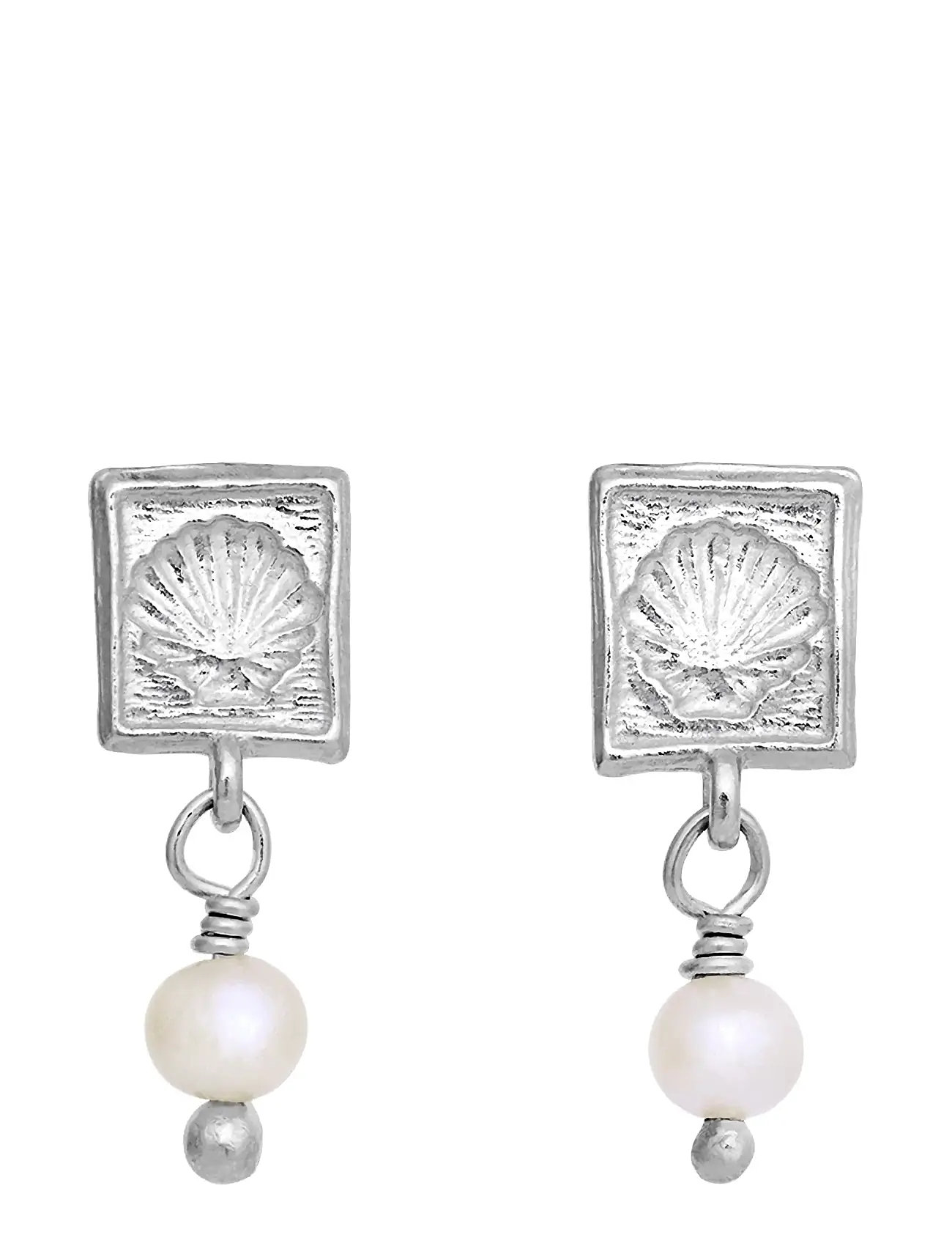 Maanesten Lomi Earrings, One Size 1, Silver, Øreringe > Øreringe Med Vedhæng, Dame