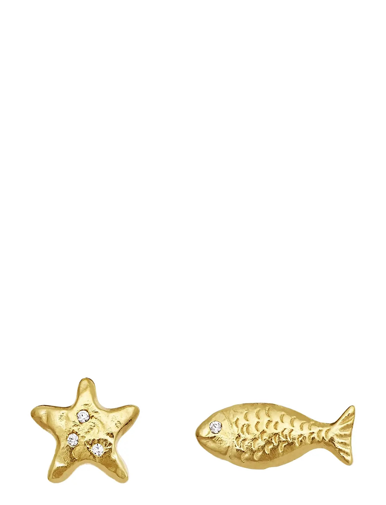 Maanesten Ruta Earrings, One Size, Gold, Øreringe > Ørestikker, Dame