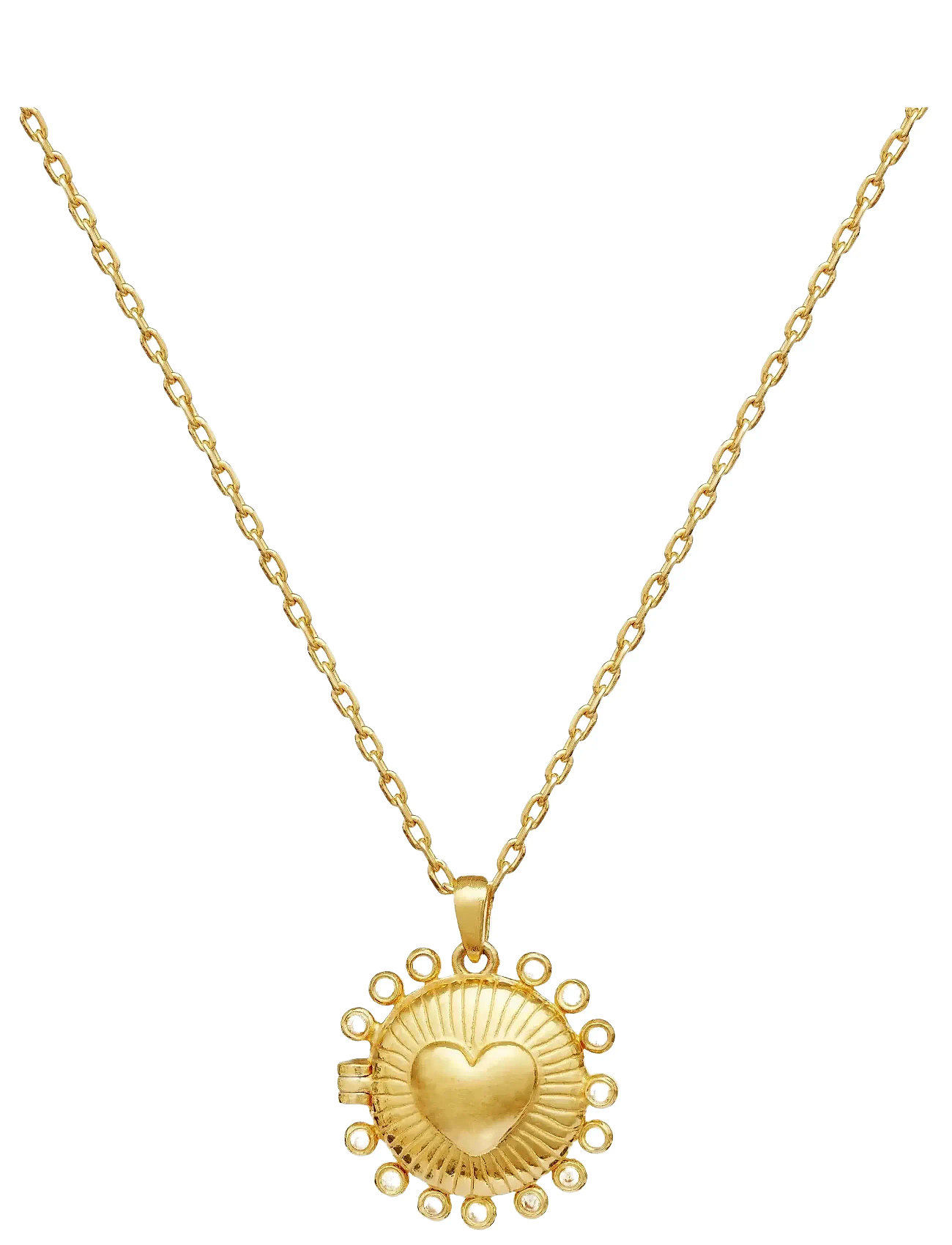 Maanesten Beloved Necklace, One Size 45 - 47 cm, Gold, Halskæder > Kædehalskæder, Dame