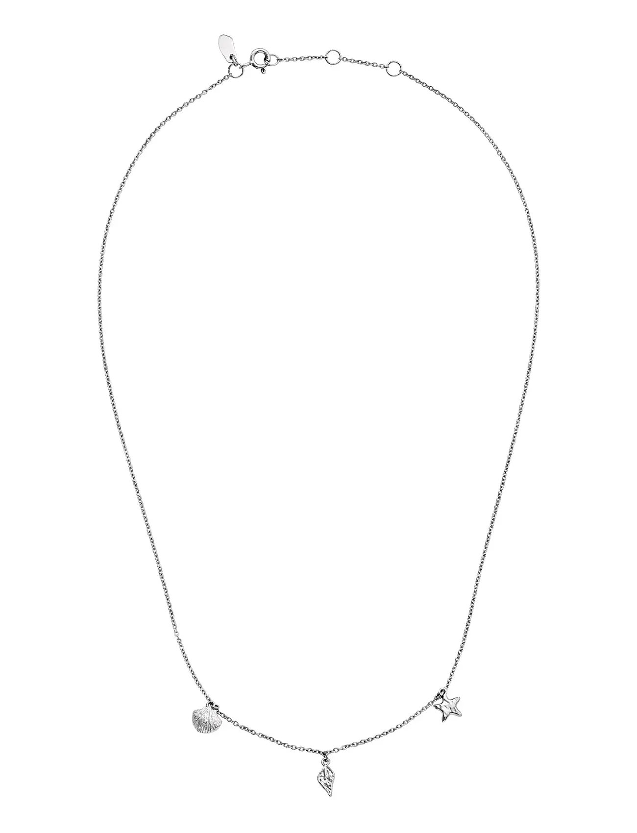 Maanesten Iluka Necklace, One Size 42 cm, Silver, Halskæder > Kædehalskæder, Dame