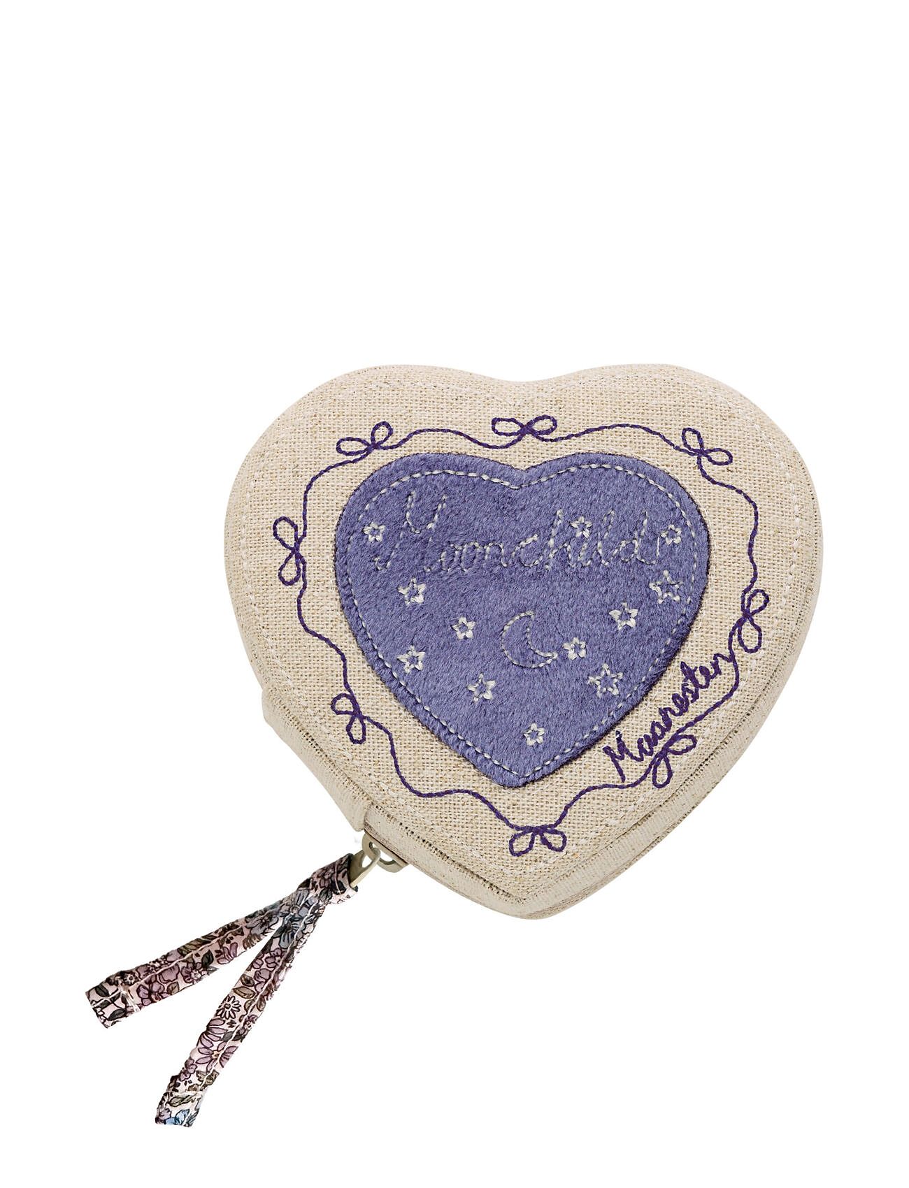 Maanesten Heart Jewelry Box Sand Lila