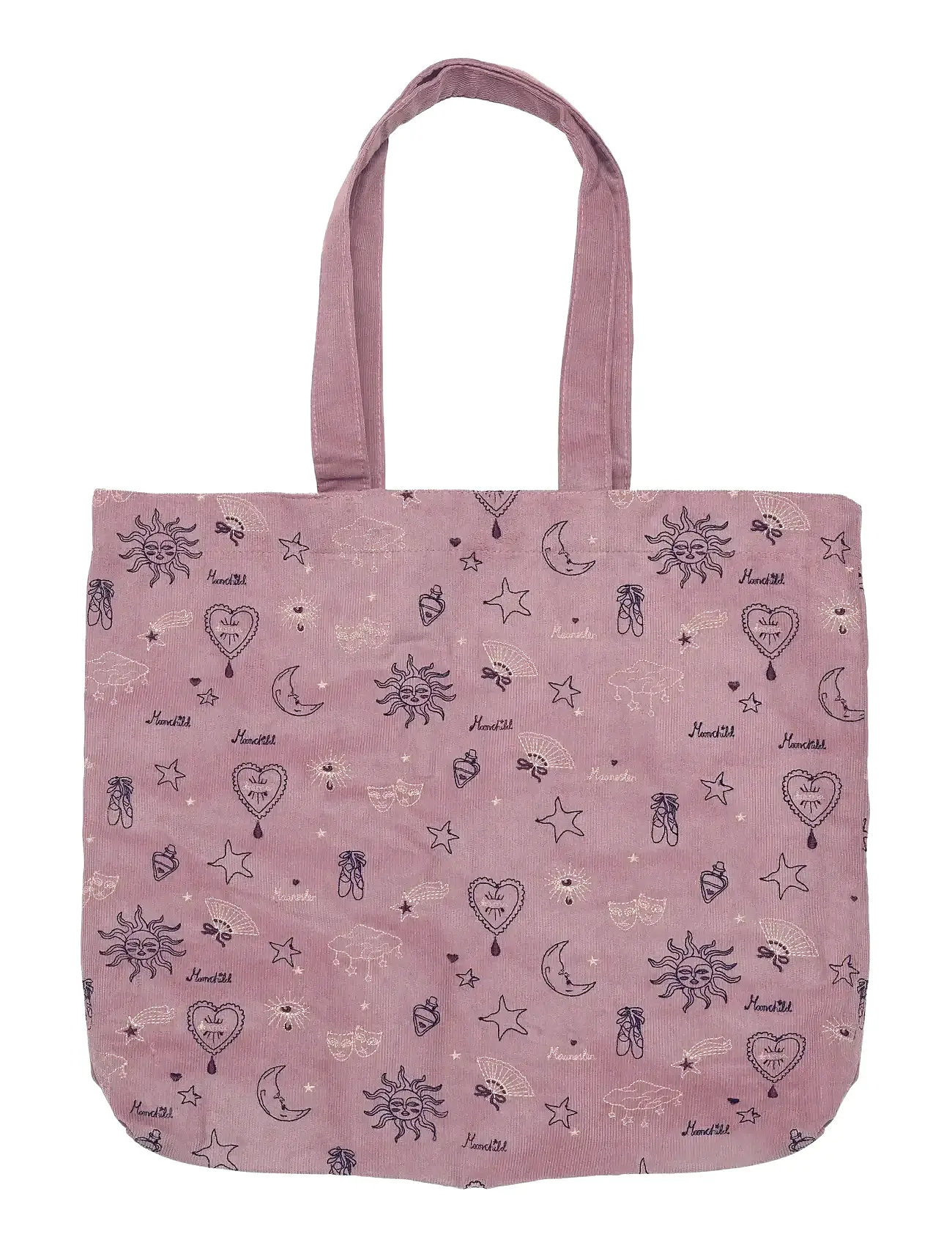 MAANESTEN Magic Kordsamt Totebag Lila Theatre Magic Pink - One Size - Damen