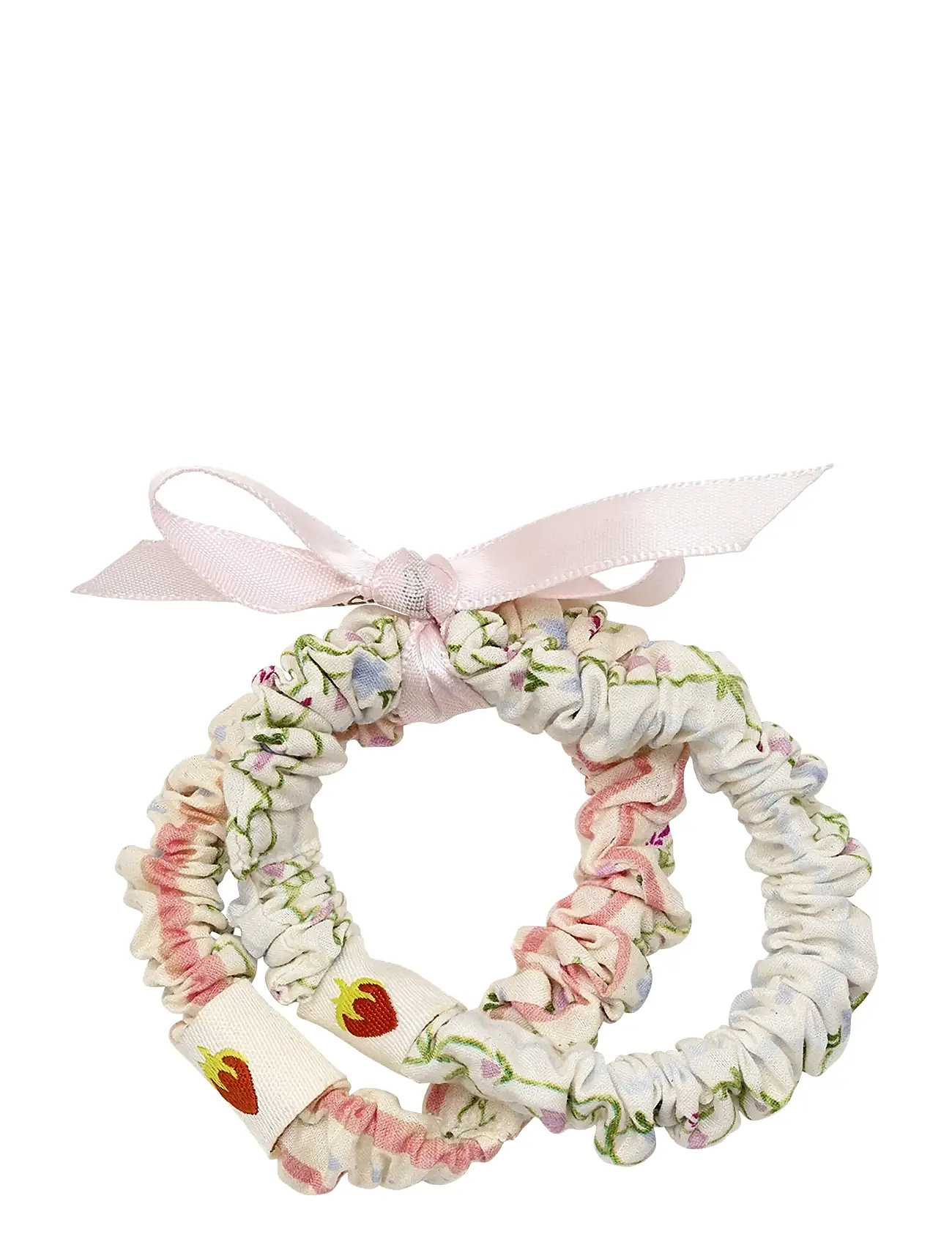 Maanesten Summer Hairelastic Set Multicolor Stripe, One Size, Pink, Hårtilbehør > Hårbånd, Dame