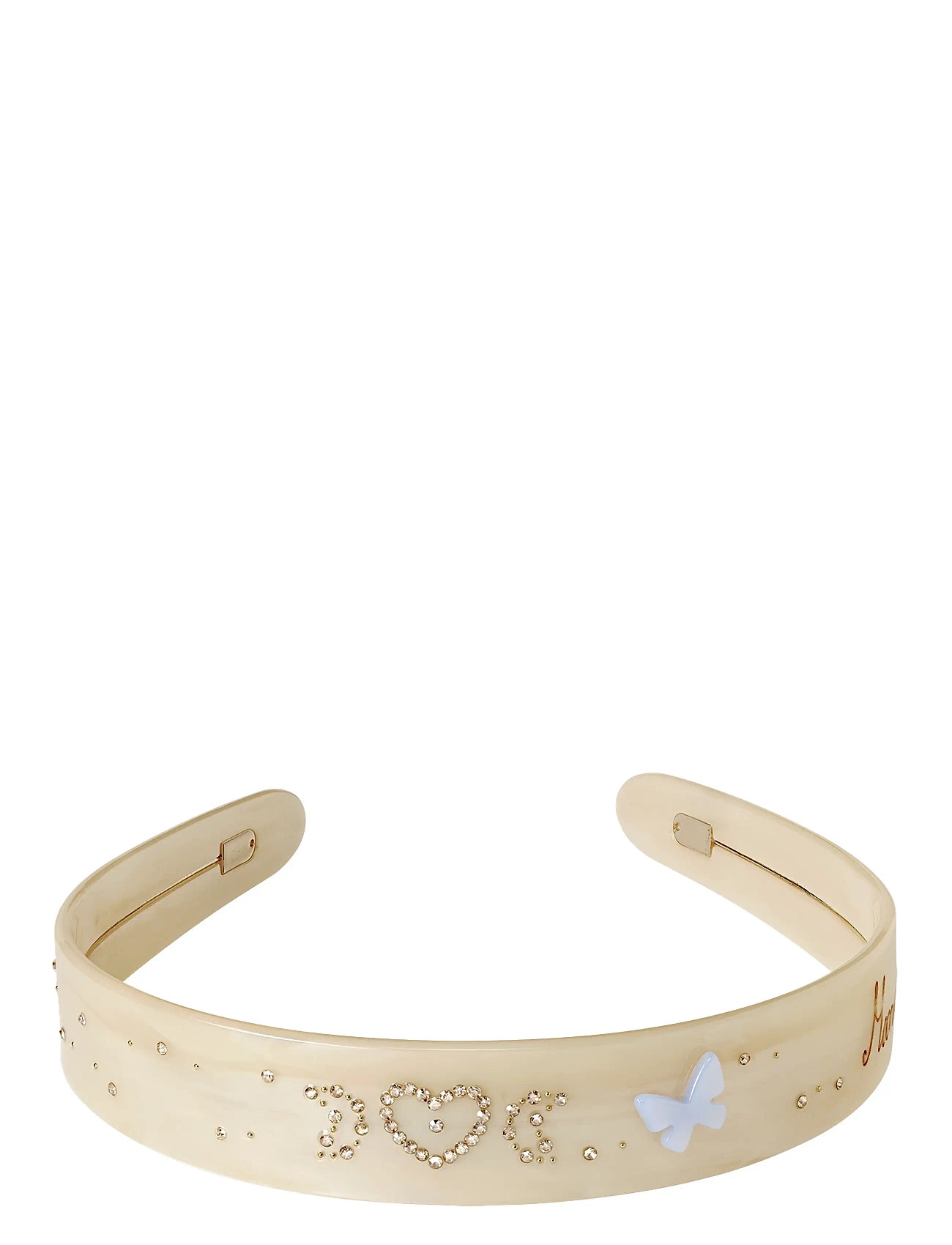 Maanesten Shirly Headband Pear Sorbet, One Size, Cream, Hårtilbehør > Hårbånd, Dame