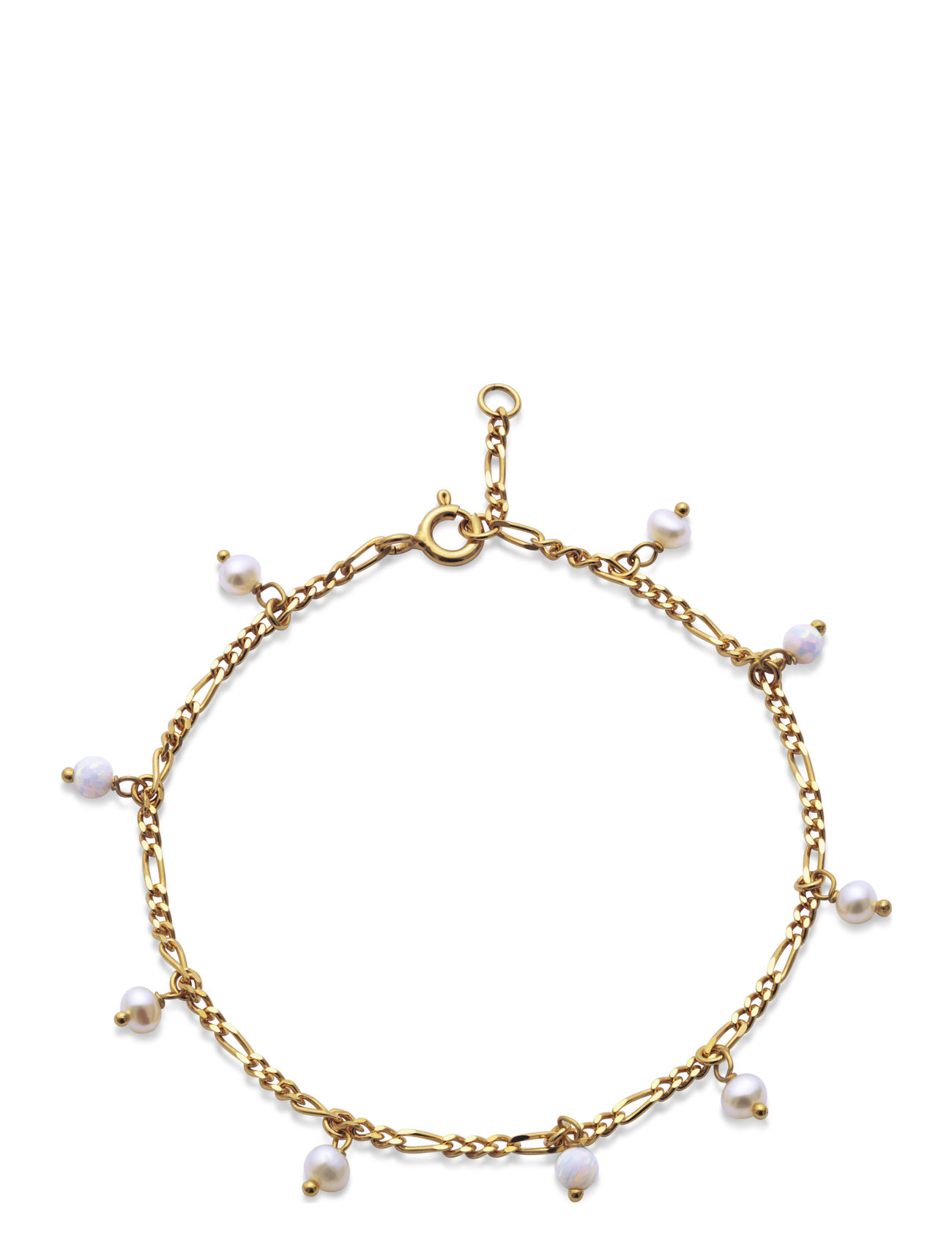 MAANESTEN Lula Weiß Armband Gold - One Size - Damen