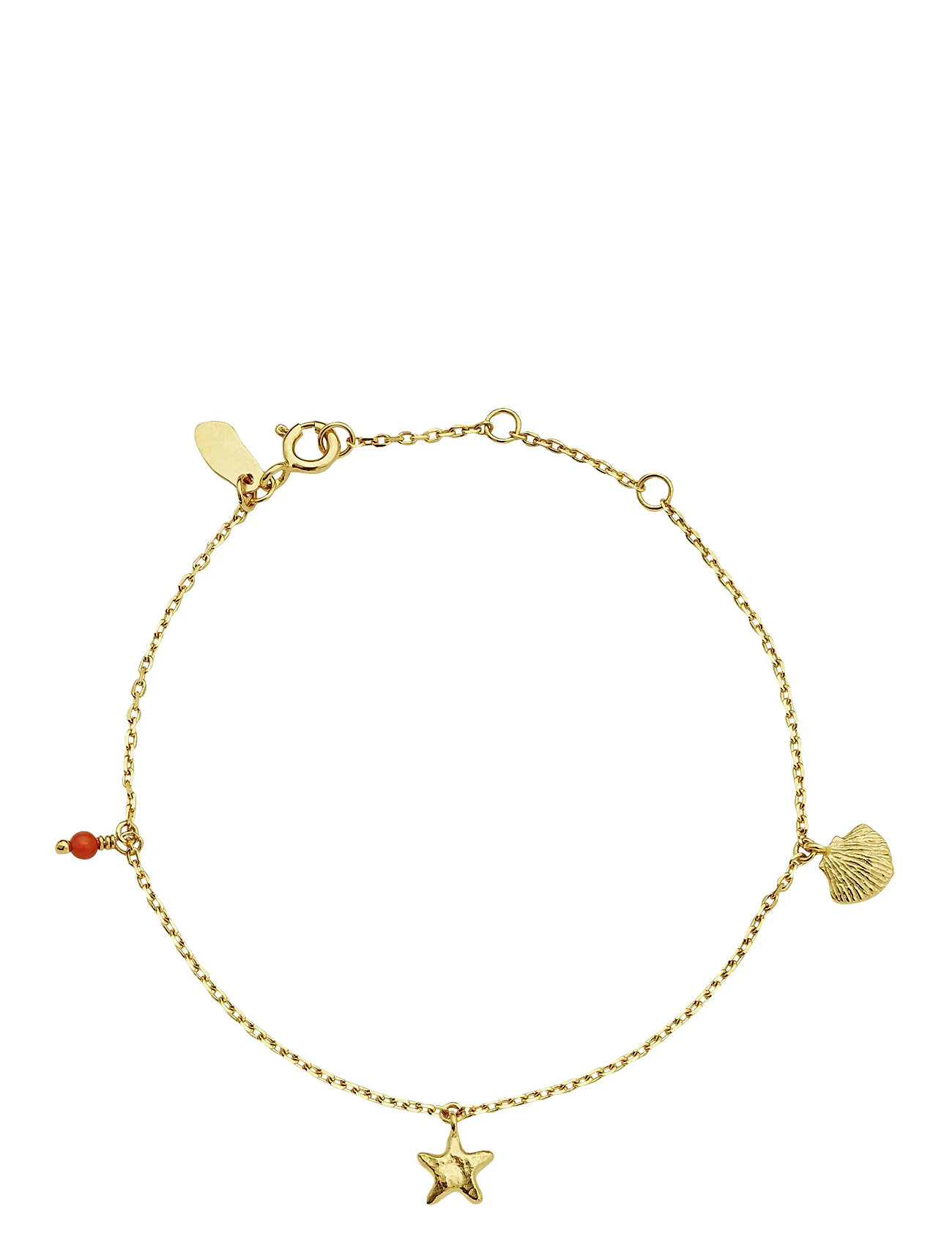 Maanesten Gabby Bracelet, One Size 16 cm, Gold, Armbånd > Kædearmbånd, Dame