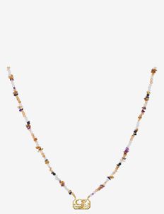 Zodiac Fire Aries Necklace - pearl necklaces - gold