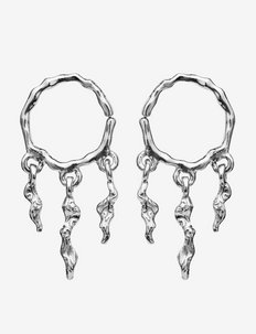 Mira Earring - rippuvad kõrvarõngad - silver
