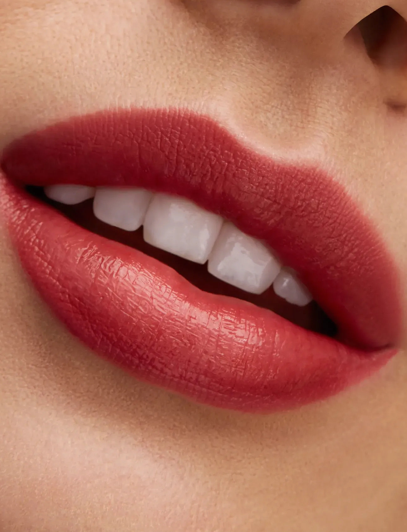 MAC Lustreglass Lipstick, 3 G, Red, Læber > Læbestift, Dame