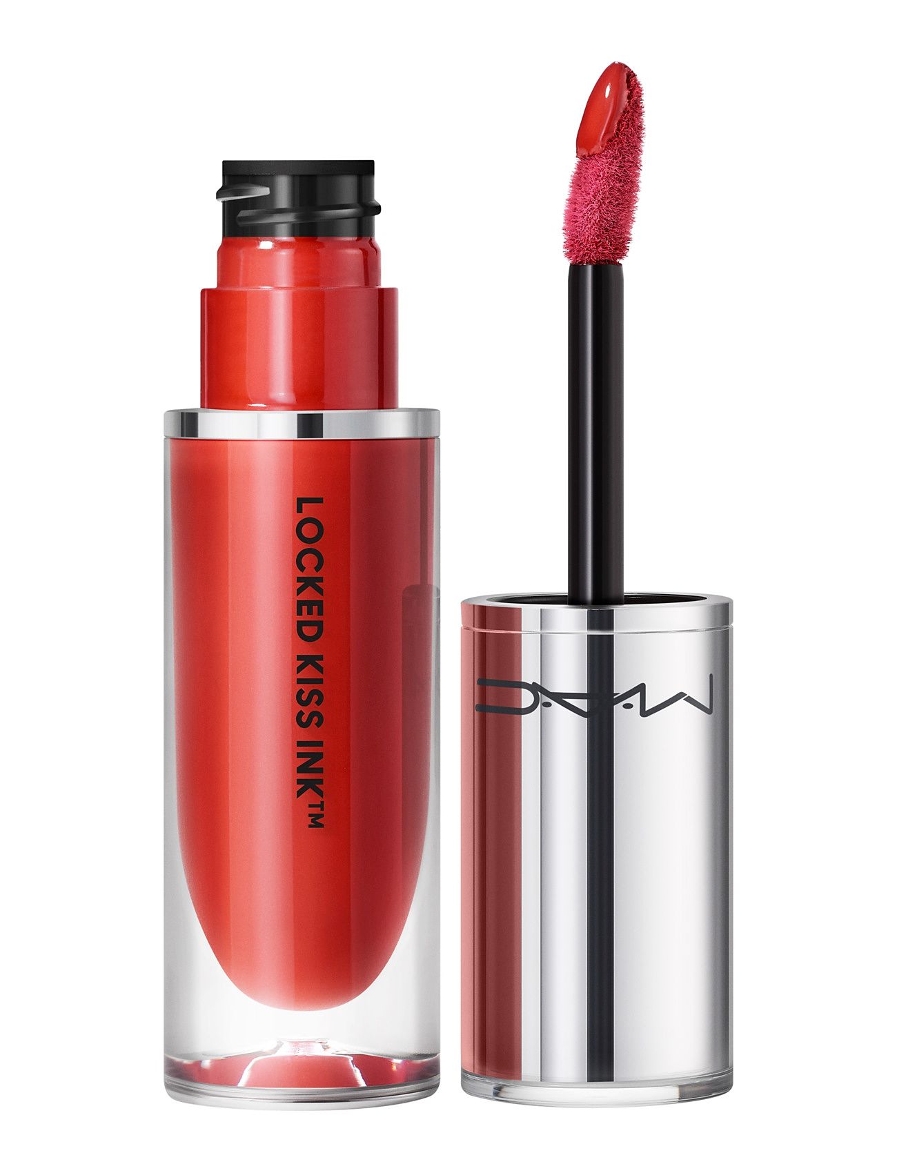 Locked Kiss Liquid Lipstick Lipgloss Makeup Red MAC