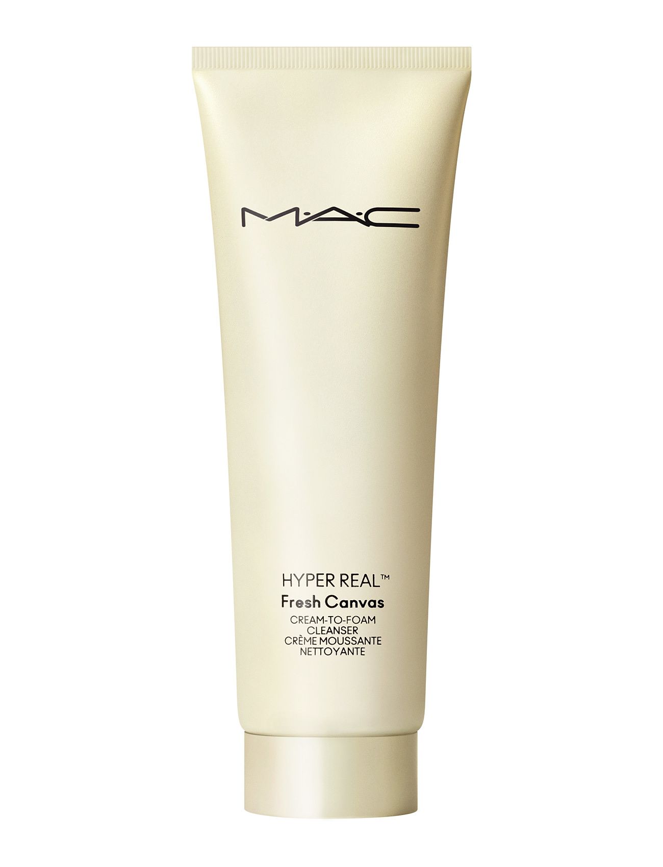 Hyper Real Fresh Cream-To-Fam Cleanser - 125Ml Beauty Women Skin Care Face Cleansers Mousse Cleanser Nude MAC