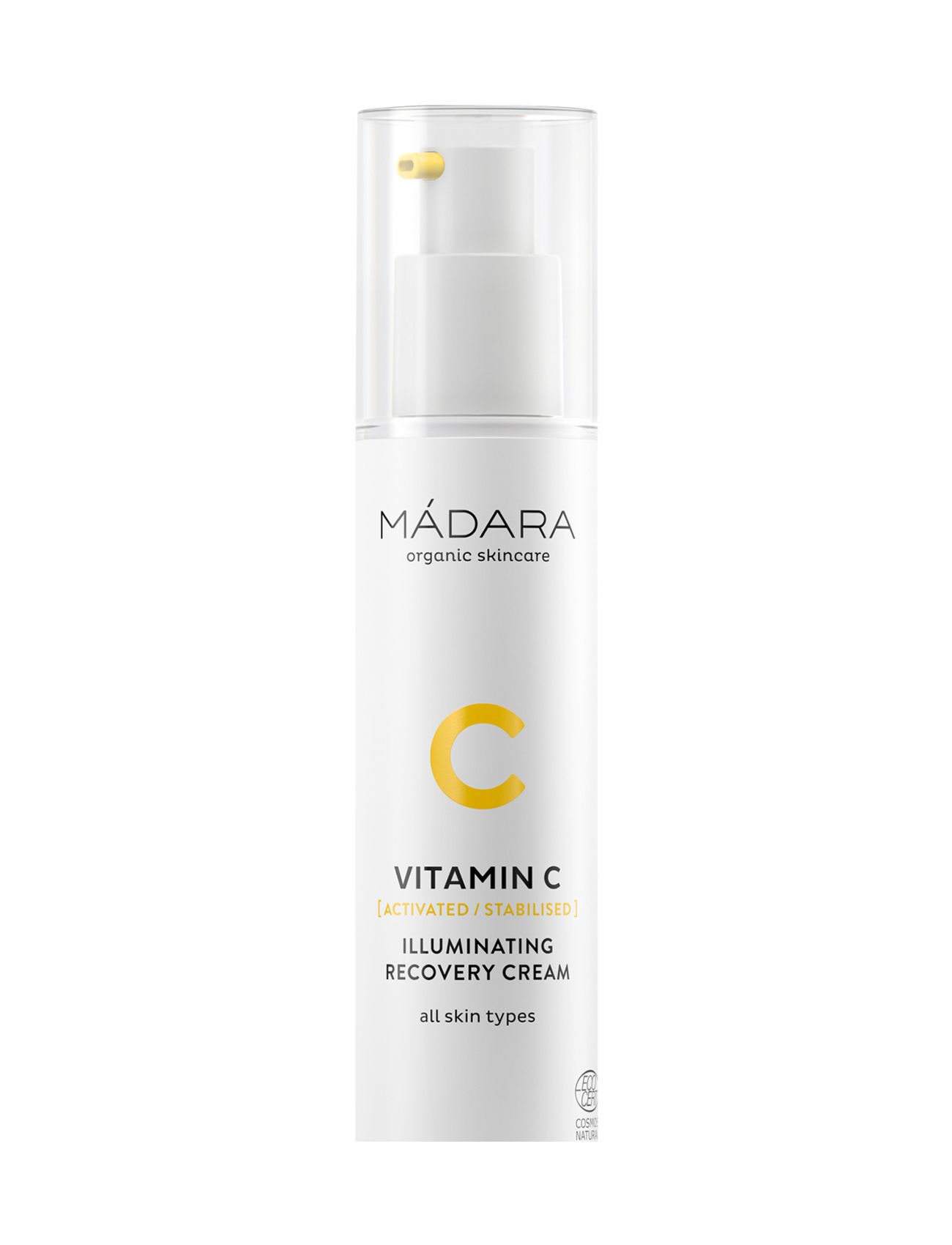 MáDara Vitamin C Illuminating Recovery Cream 50 Ml Kosteusvoide Kasvovoide Ihonhoito Nude MÁDARA