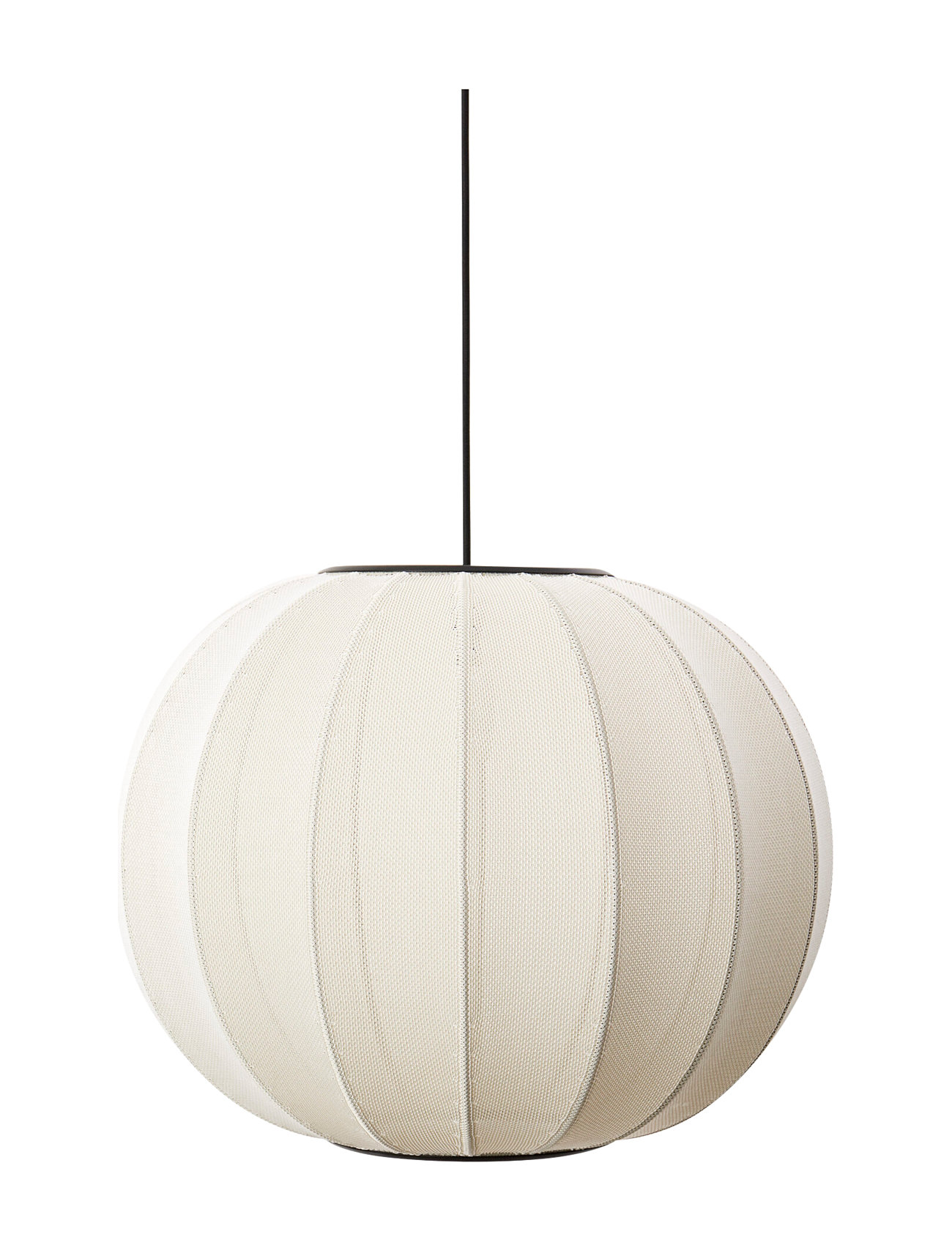 Knit-Wit 45 Round Pendant Home Lighting Lamps Ceiling Lamps Pendant Lamps White Made By Hand