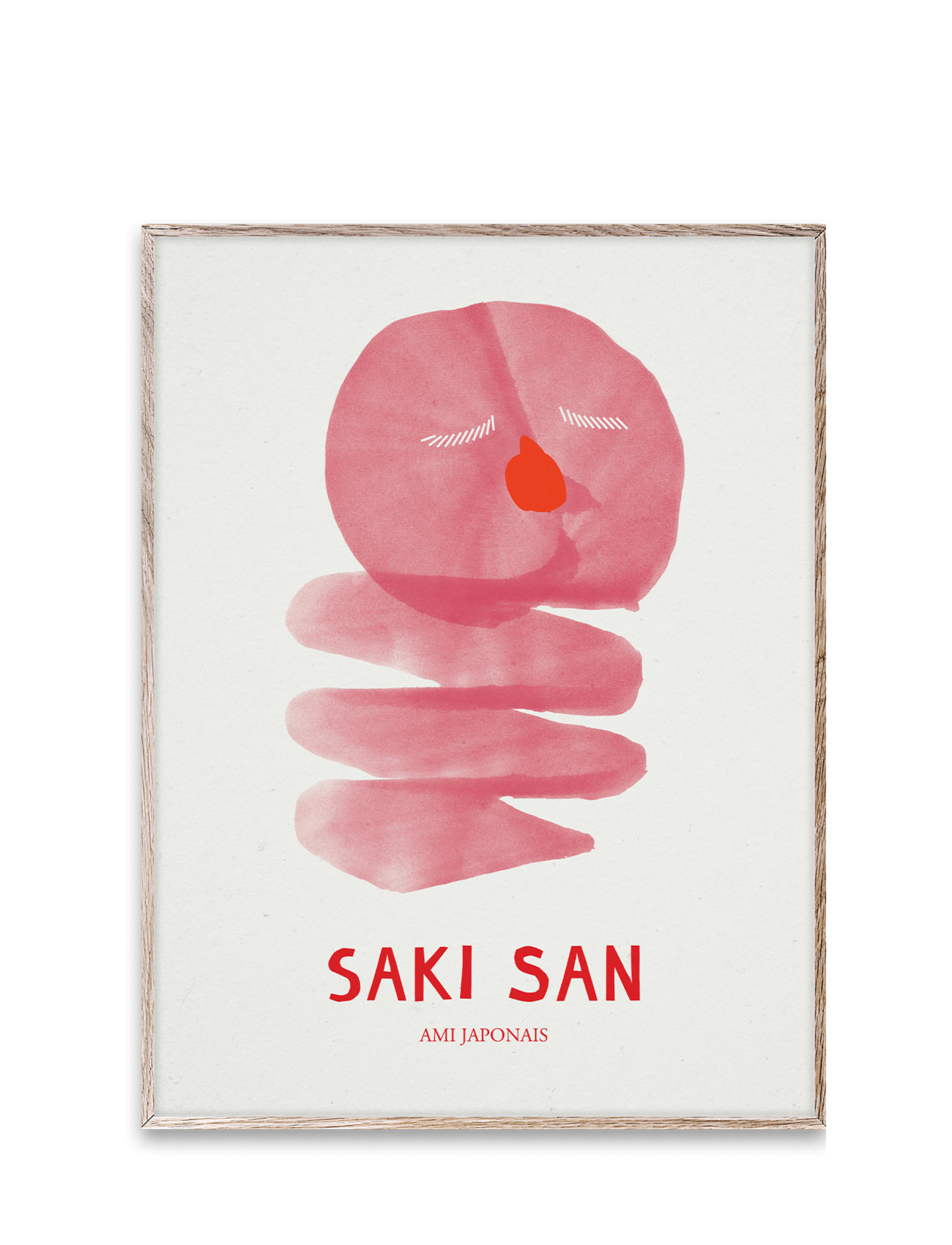 MADO Saki San, 30X40 Pink - 30X40CM - Kinder