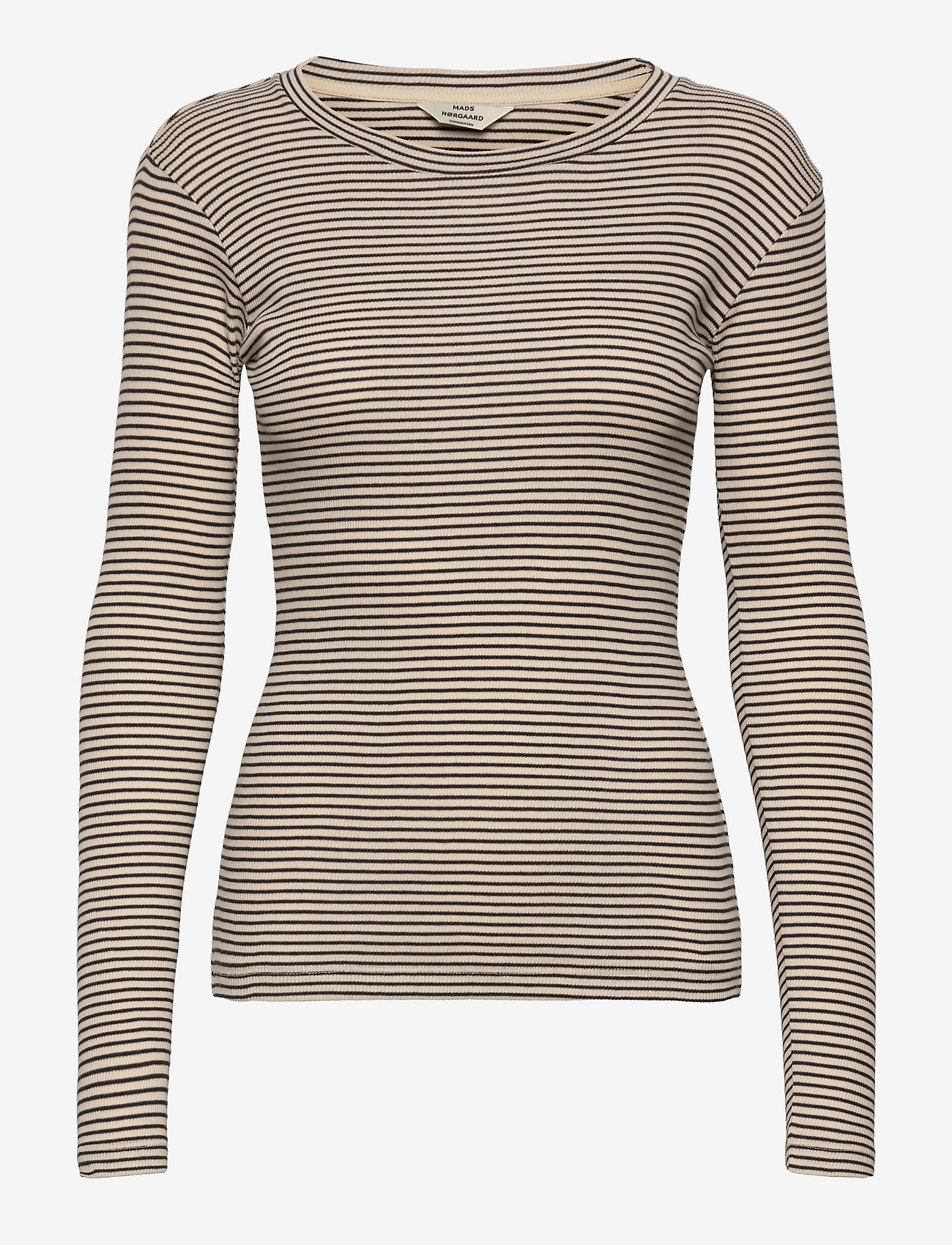Mads Cotton Stripe Tuba Top Long-sleeved tops | Boozt.com