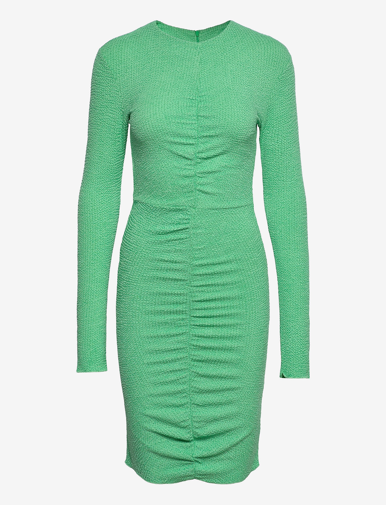 Mads Nørgaard - Flex Crepe Vulcan Dress - stramme kjoler - light grass green - 0