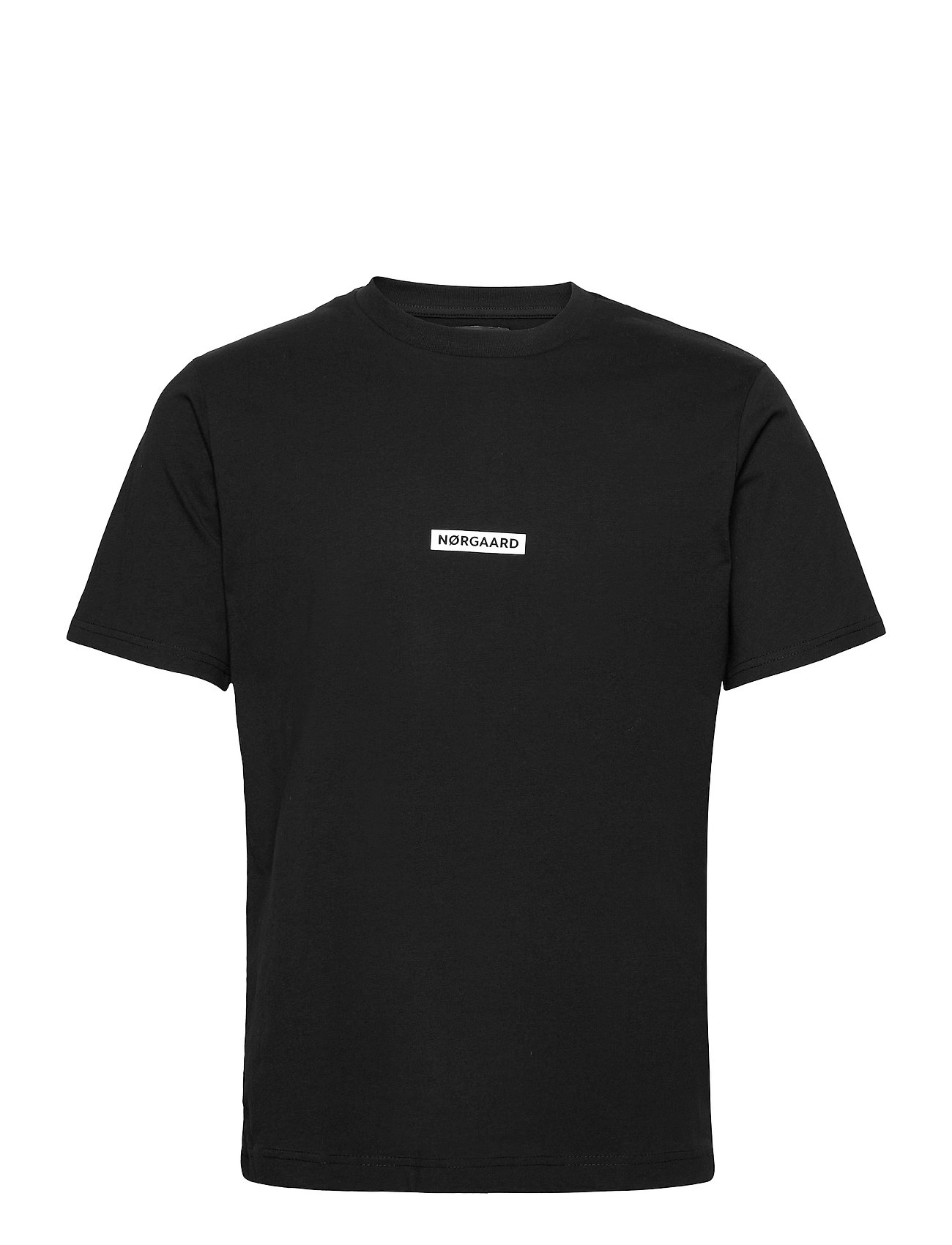 Box Logo Twin T-shirts Short-sleeved Musta Mads Nørgaard