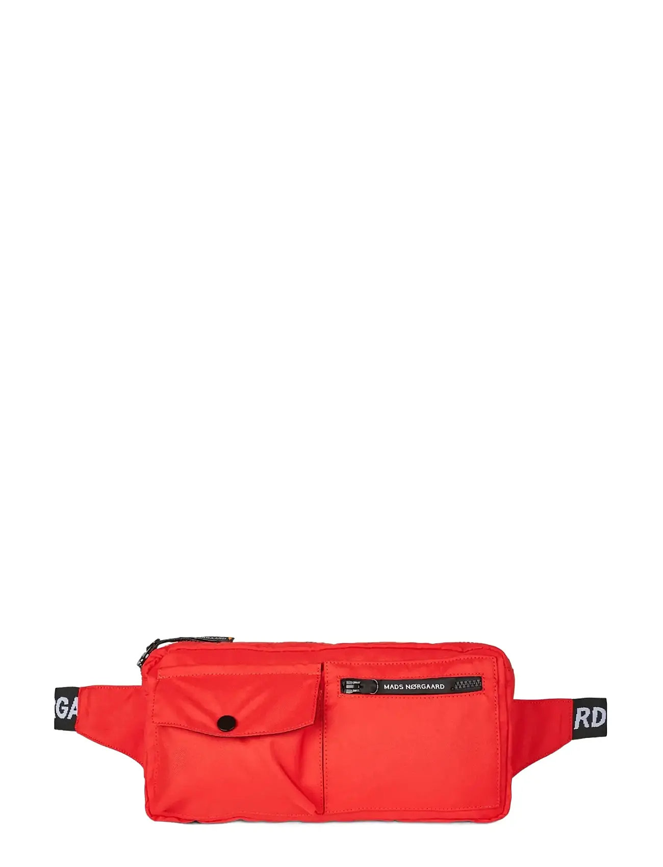 Mads Nørgaard Bel One Carni Bag Fav, 20, Red, Tasker > Bum Bags, Herre
